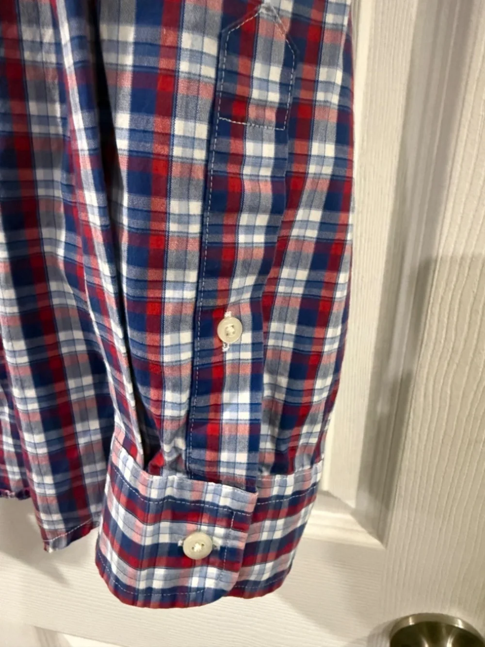 Vineyard Vines Classic Fit Whale Button Down Shirt - LARGE